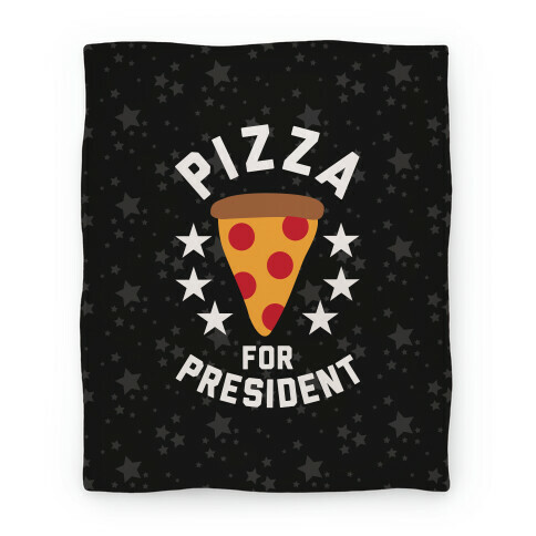 Pizza For President Blanket