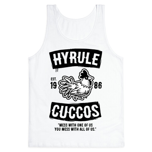 Hyrule Cuccos Tank Top