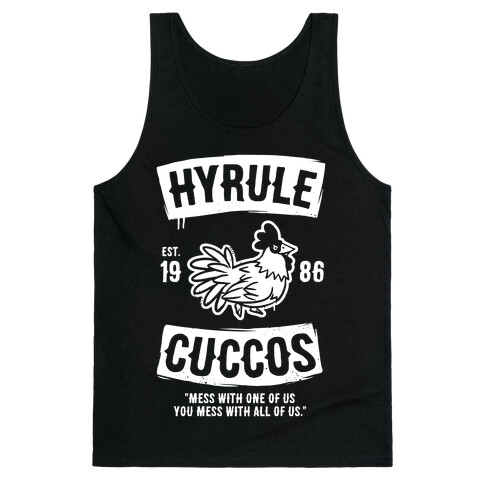 Hyrule Cuccos Tank Top