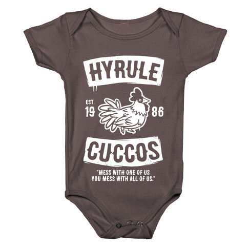 Hyrule Cuccos Baby One-Piece