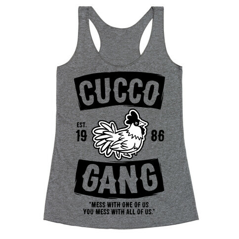 Cucco Gang Racerback Tank Top