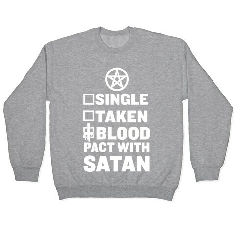 Blood Pact With Satan Pullover