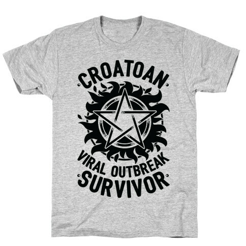 Croatoan Virus Outbreak Survivor T-Shirt