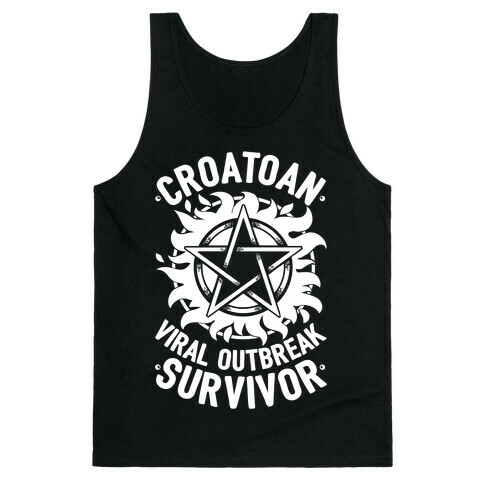 Croatoan Virus Outbreak Survivor Tank Top