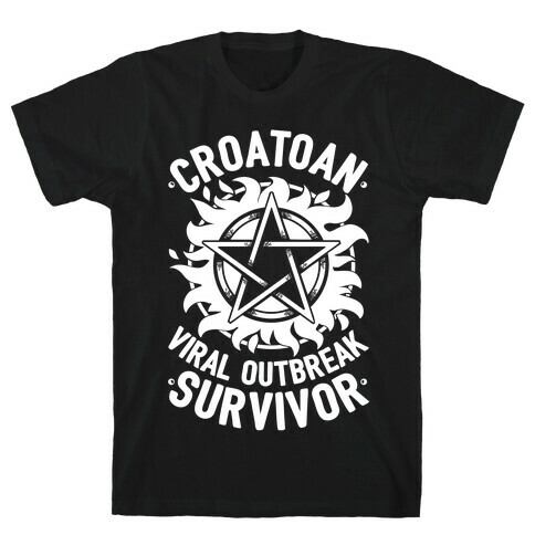 Croatoan Virus Outbreak Survivor T-Shirt