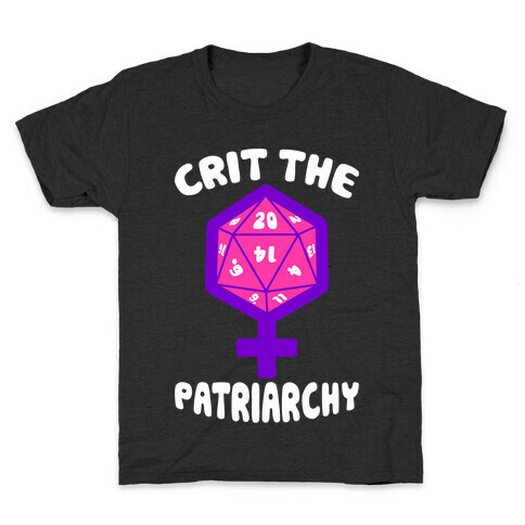 Crit The Patriarchy Kids T-Shirt