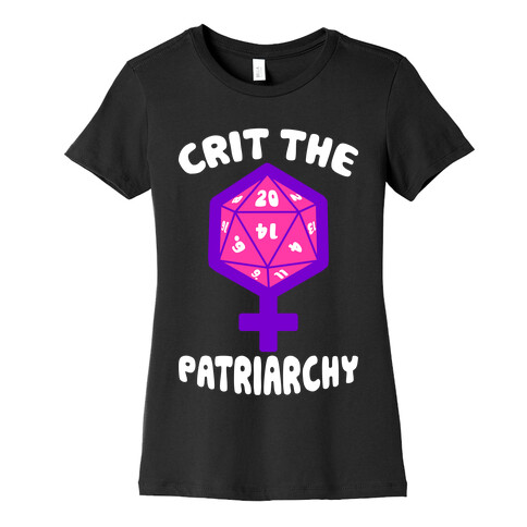 Crit The Patriarchy Womens T-Shirt