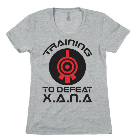 Training To Defeat XANA Womens T-Shirt