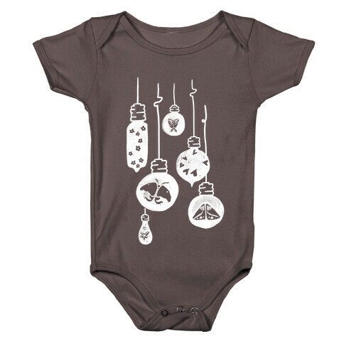 Moth And Wallflower Indie Lights Baby One-Piece