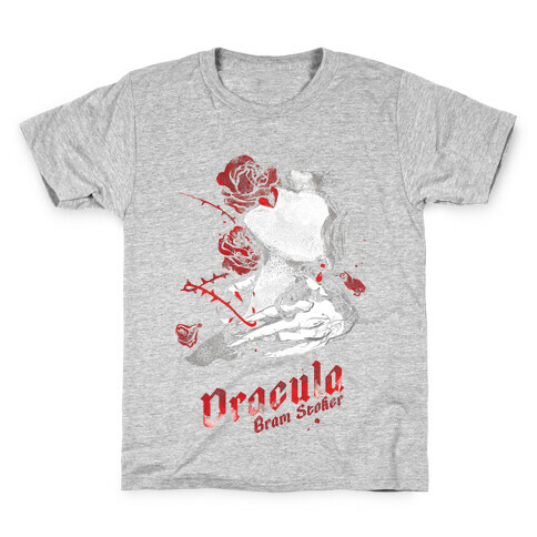 Dracula Book Cover Kids T-Shirt