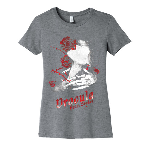 Dracula Book Cover Womens T-Shirt
