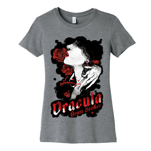 Dracula Book Cover Womens T-Shirt