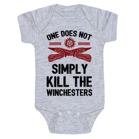 One Does Not Simply Kill The Winchesters Baby One-Piece