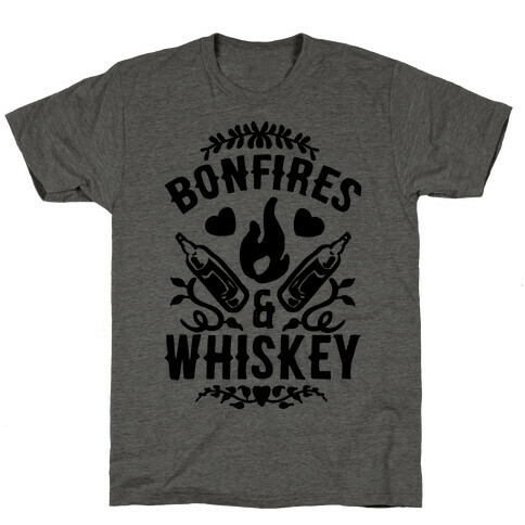 Bonfires & Whiskey T-Shirt