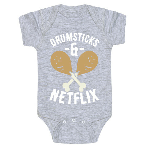 Drumsticks And Netflix Baby One-Piece