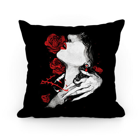 Dracula Book Cover Pillow