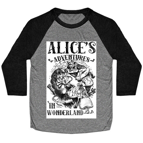 Alice's Adventures in Wonderland Baseball Tee