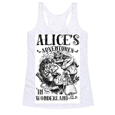 Alice's Adventures in Wonderland Racerback Tank Top