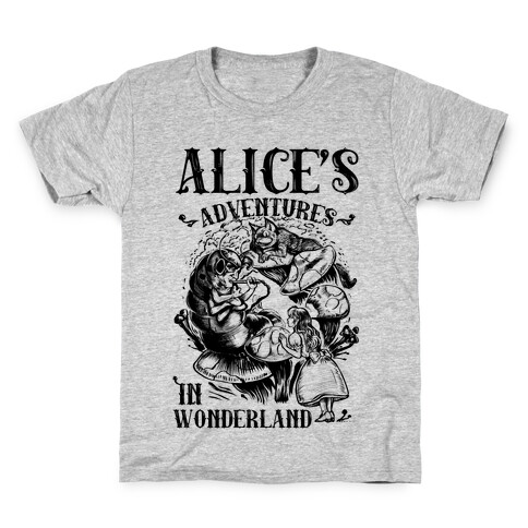 Alice's Adventures in Wonderland Kids T-Shirt