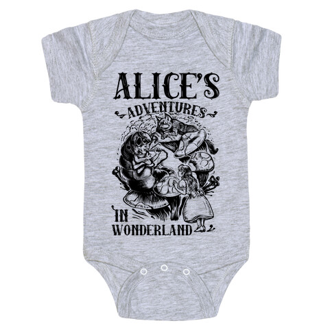 Alice's Adventures in Wonderland Baby One-Piece