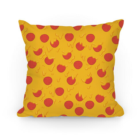 Cartoon Pizza Pillow Pillow