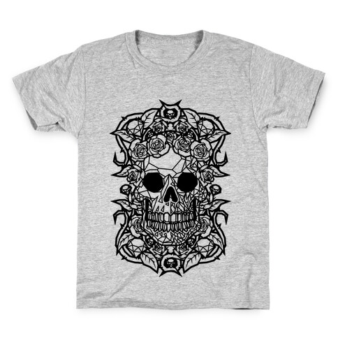 Punk Diamond Skull Kids T-Shirt