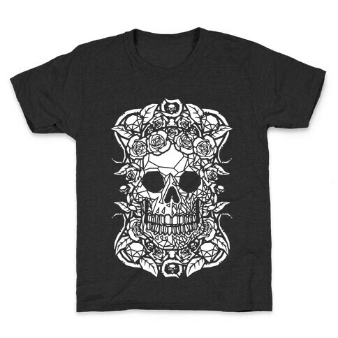 Punk Diamond Skull Kids T-Shirt