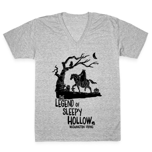 The Legend Of Sleepy Hollow V-Neck Tee Shirt