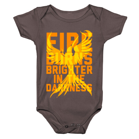 Fire Burns Brighter Baby One-Piece