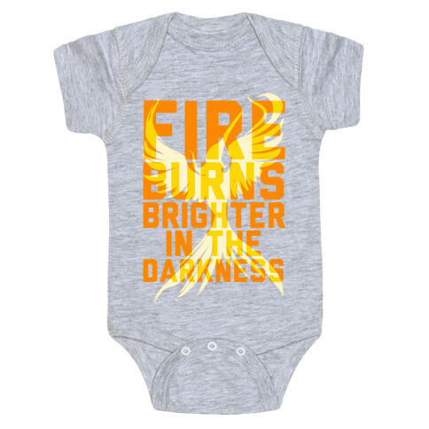 Fire Burns Brighter Baby One-Piece