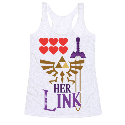 Her Link (Part 2) Racerback Tank Top