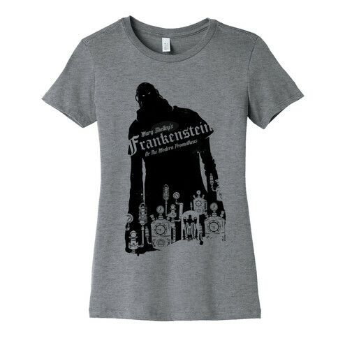 Mary Shelley's Frankenstein Womens T-Shirt