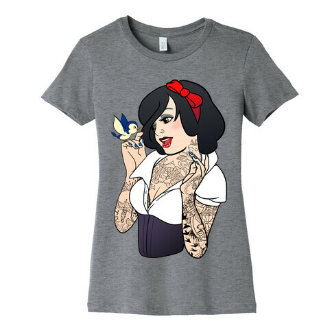 Snow Punk Princess Womens T-Shirt