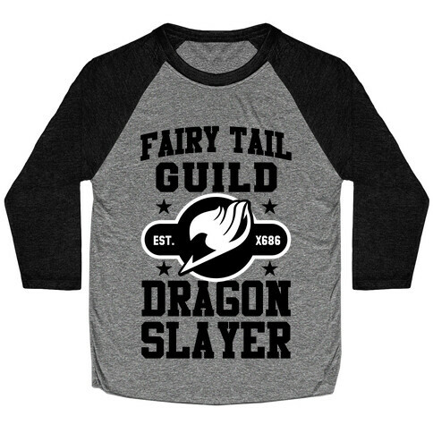 Fairy Tail Guild Dragon Slayer Baseball Tee