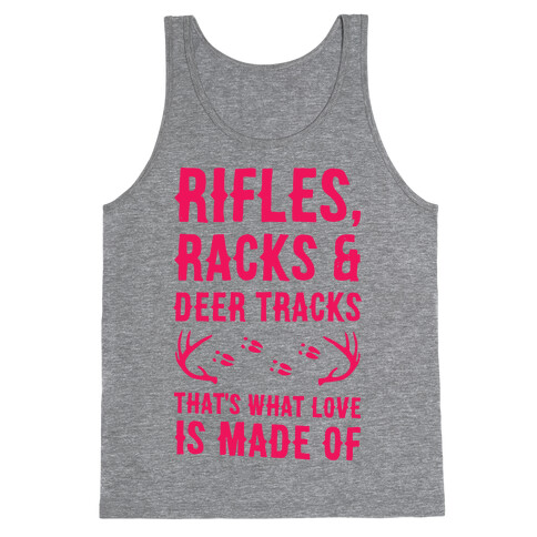 Rifle, Racks & Deer Tracks Tank Top