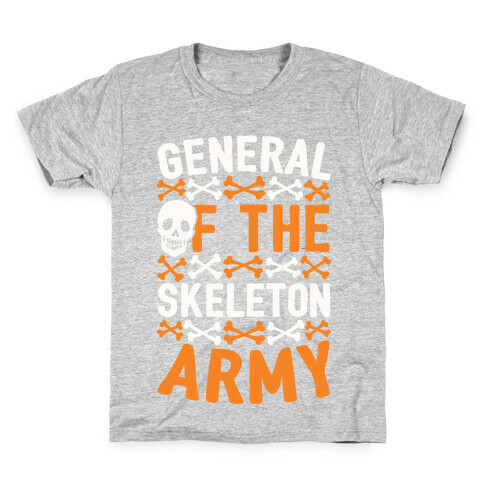 General Of The Skeleton Army Kids T-Shirt