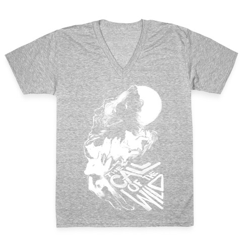 The Call Of The Wild V-Neck Tee Shirt