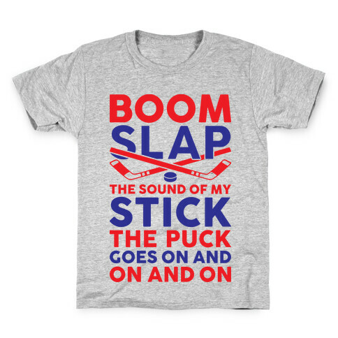Boom Slap The Sound Of My Stick Kids T-Shirt