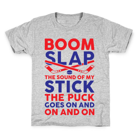 Boom Slap The Sound Of My Stick Kids T-Shirt