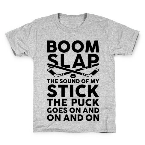 Boom Slap The Sound Of My Stick Kids T-Shirt