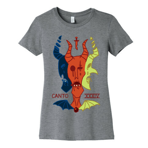 Dante's Lucifer Womens T-Shirt