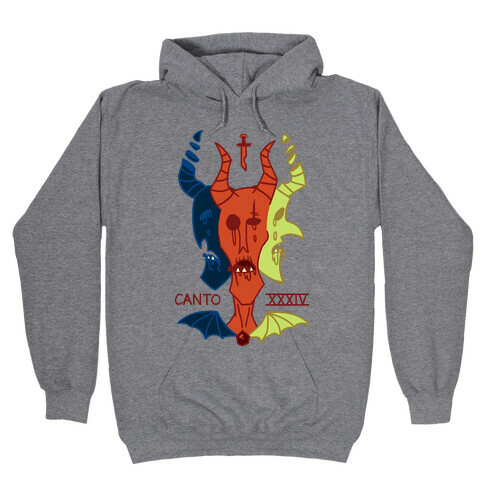 Dante's Lucifer Hooded Sweatshirt