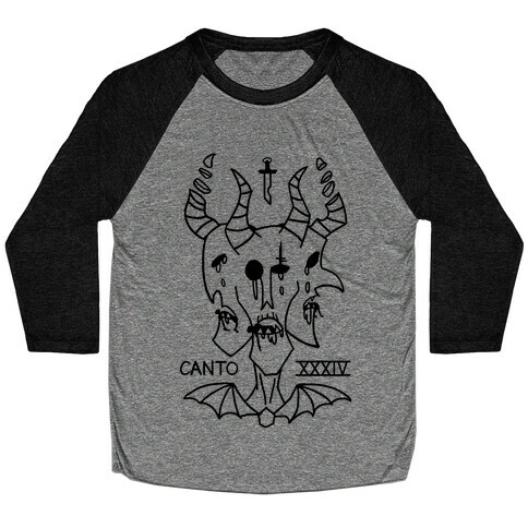 Dante's Lucifer Baseball Tee