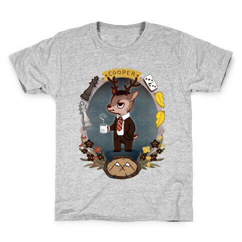 Agent Cooper Deer Kids T-Shirt