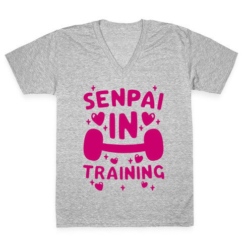 Senpai In Training V-Neck Tee Shirt