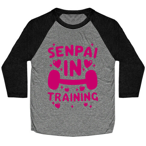 Senpai In Training Baseball Tee