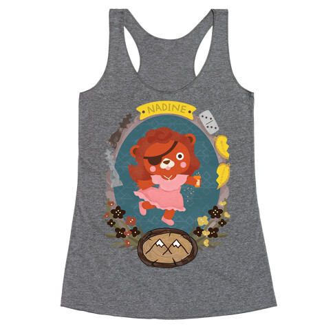 Nadine Hurley Bear Racerback Tank Top