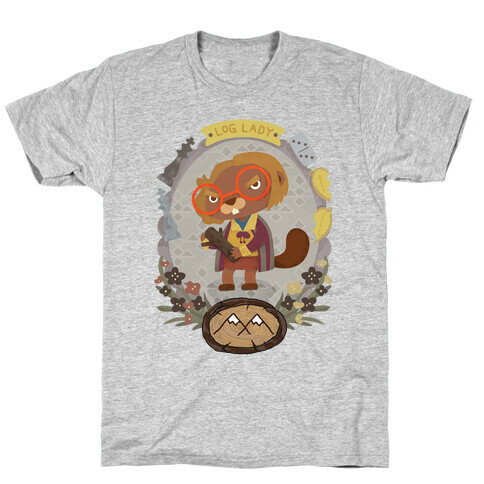 Log Lady Beaver T-Shirt