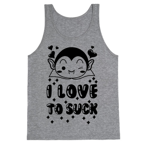 I Love To Suck Vampire Tank Top