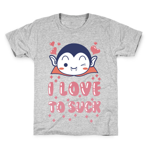 I Love To Suck Vampire Kids T-Shirt